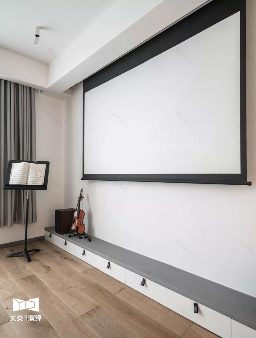 极简黑白灰,小户型 LOFT 变大 house-14