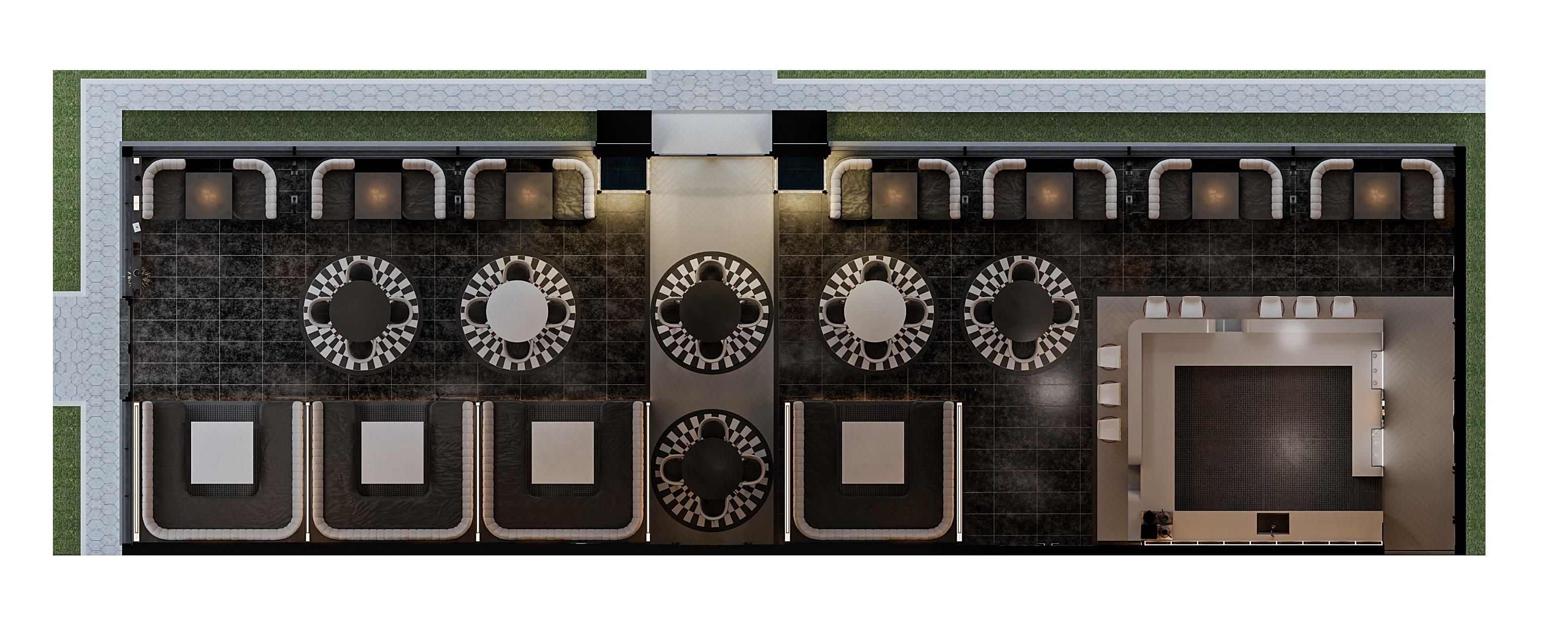 工业风咖啡店-12