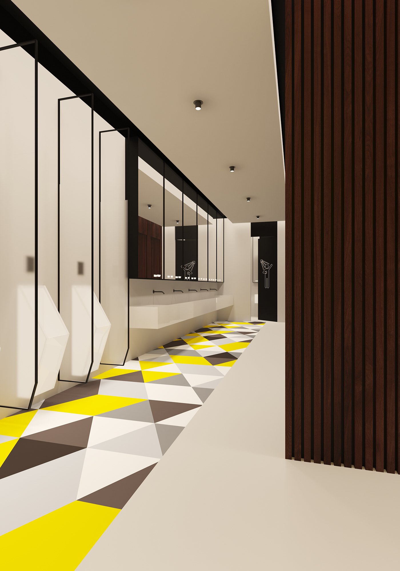 温馨独特的公共卫生间设计-0