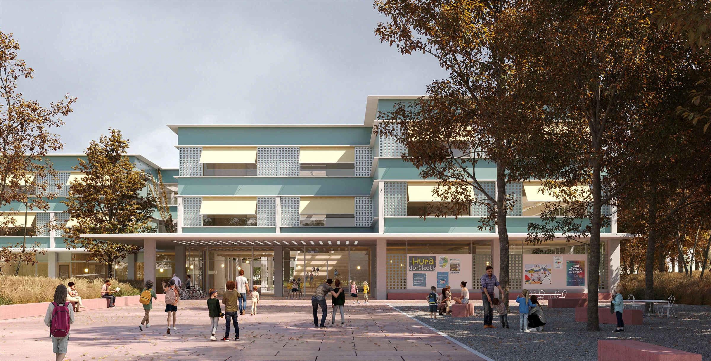 Stara Boleslav 小学丨捷克丨CHYBIK + KRISTOF 建筑事务所-22