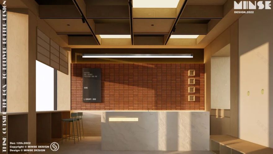 社区咖啡图书馆丨中国萍乡丨民舍制作空间设计-10