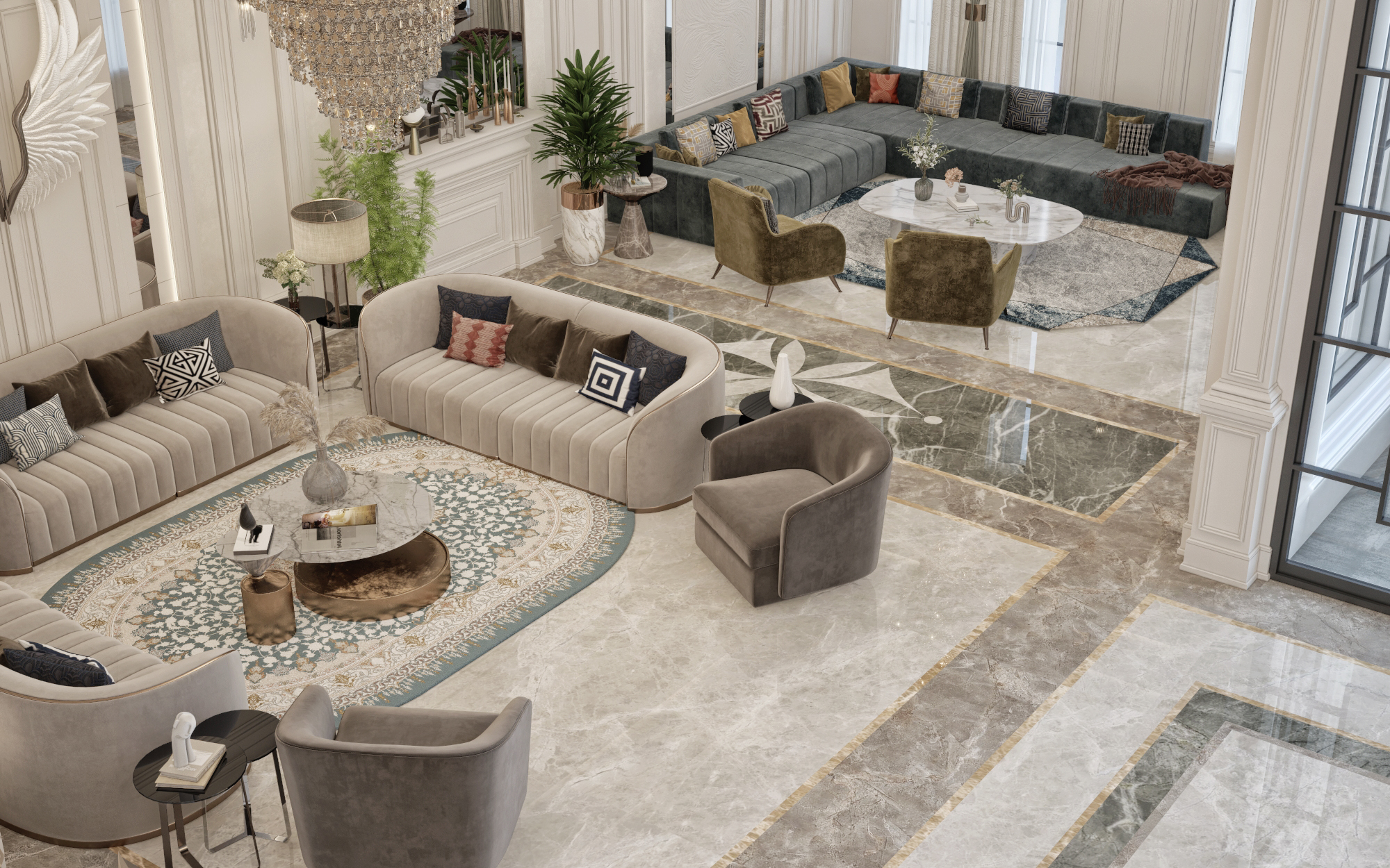 NEO CLASSIC VILLA 室内设计丨HARMONY COMPANY-9