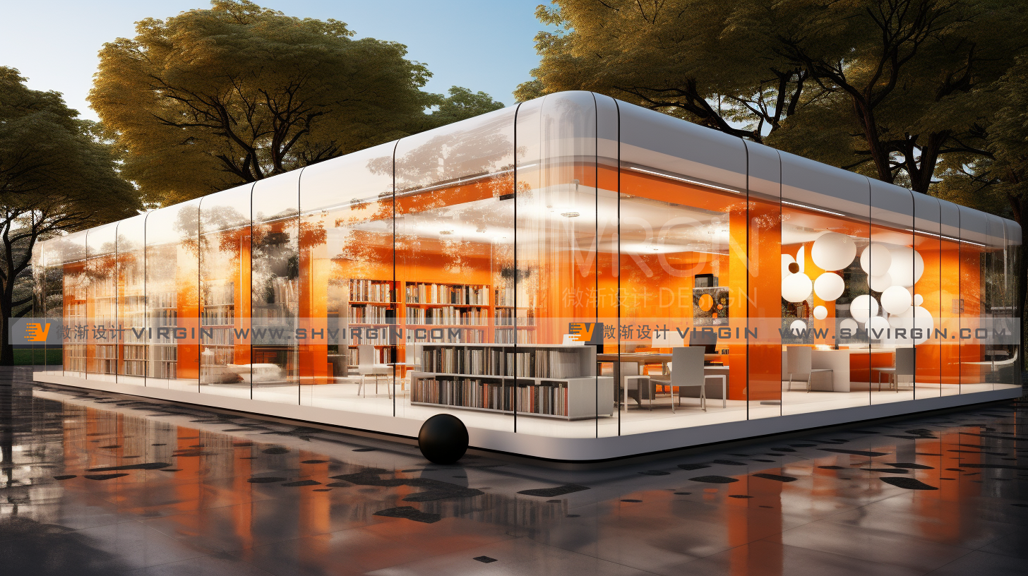 智能图书室|装备式自习室|装备式图书展-6