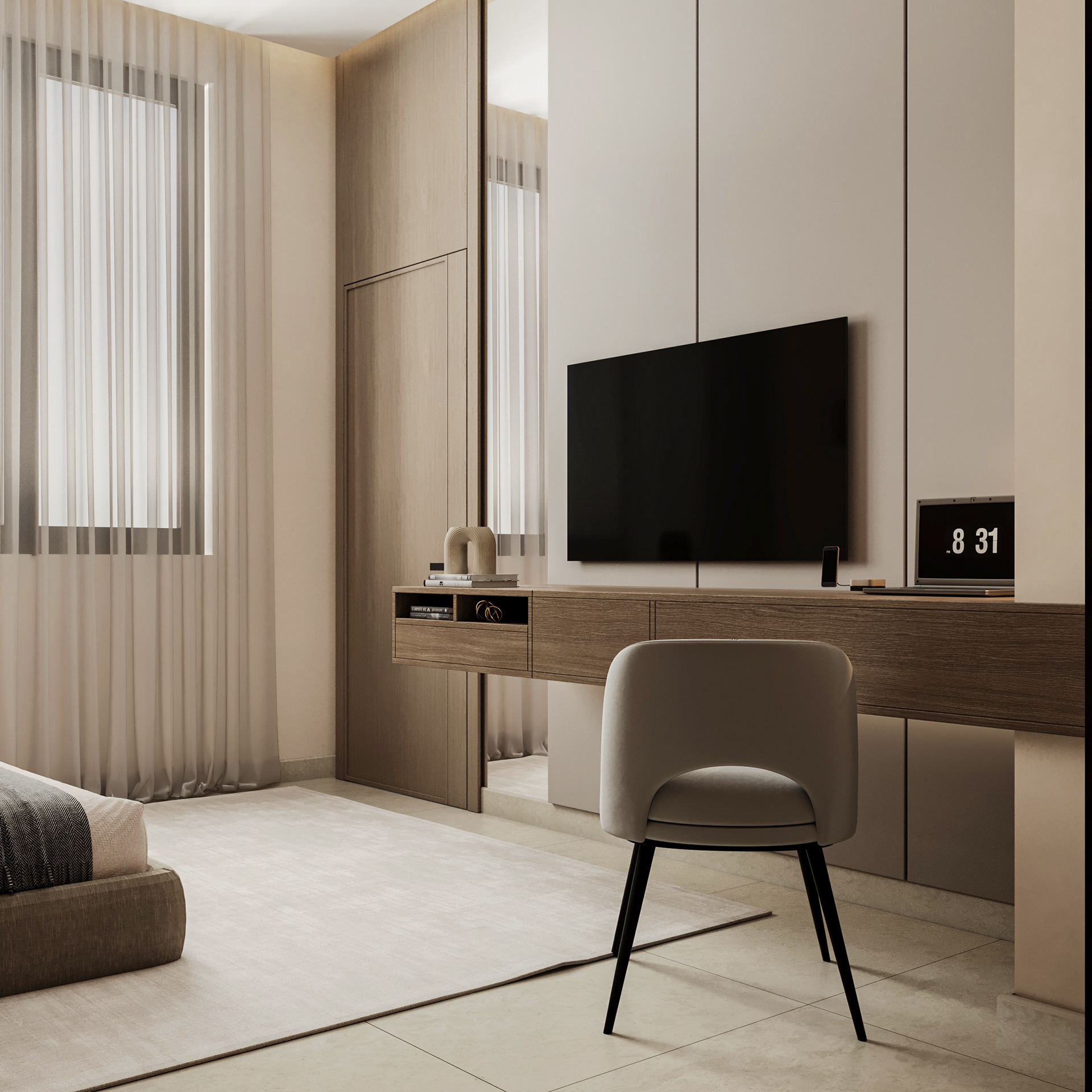 男孩卧室设计项目丨BAND Architecture Studio-8