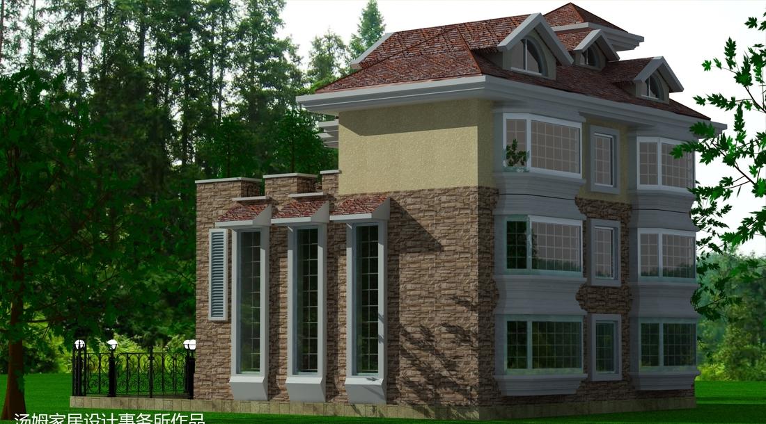 乡村自建房别墅设计 | 汤姆白建筑设计的绿色家园-18