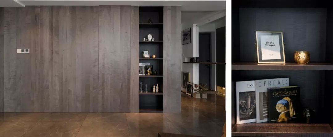 130 平混搭风家居，开放式厨房++ 隐形门的神仙组合-46