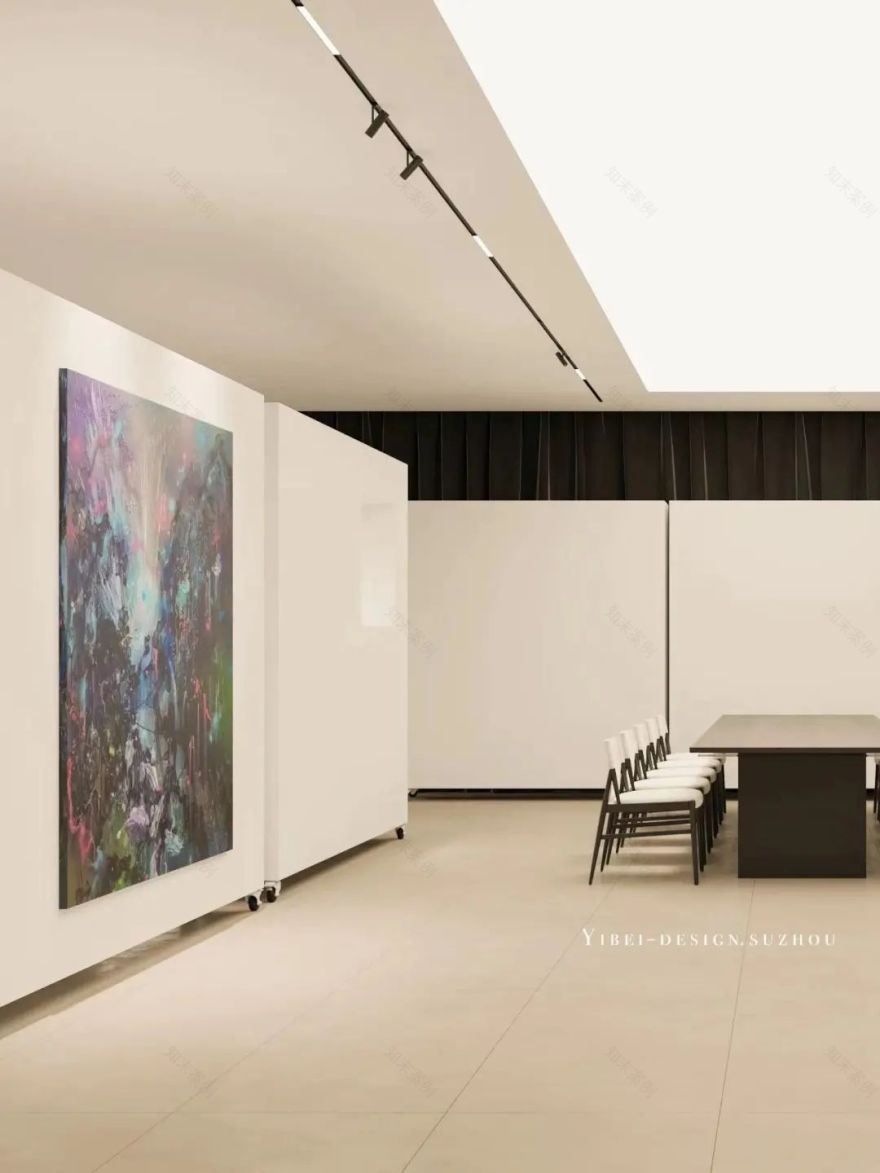 艺术空间与办公室的“净”与“静”结合丨中国苏州丨一贝设计-19