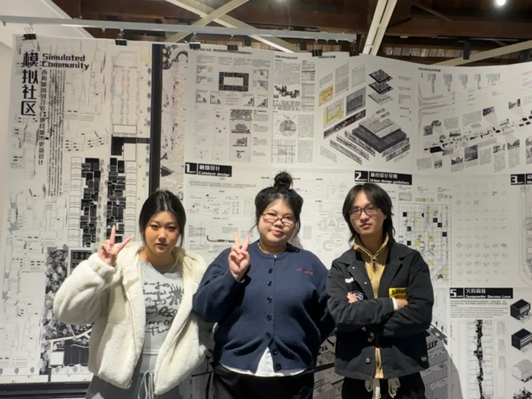 还得是建筑老八校的大四课设！现代对撞传统！“原唐长安城”介入“模拟社区app”进行游戏活动？“观景+休闲+售卖”模块激活老街区-18