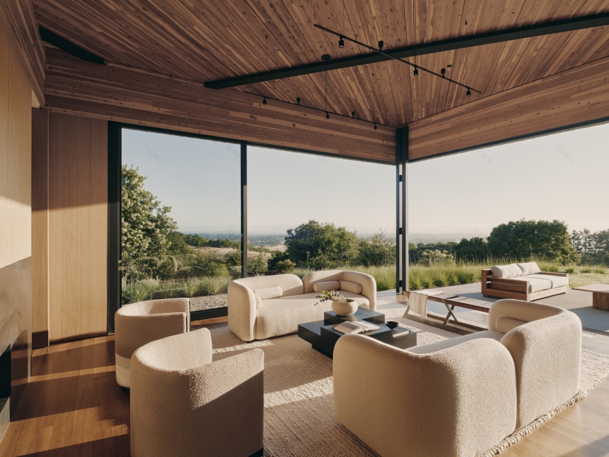 解脱之屋(注:Moksha在印度宗教哲学中意为解脱、救赎,这里结合一般命名习惯这样翻译,具体还需结合实际语境) 丨美国加利福尼亚丨SAW,,Spiegel Aihara Workshop-29