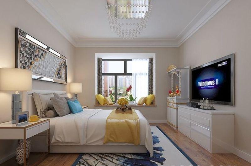 哈尔滨实创装饰打造福顺尚景124平高贵简洁现代三居-12