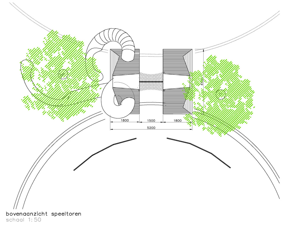 阿姆斯特丹 Vondeltuin 玩乐塔翻新设计-3