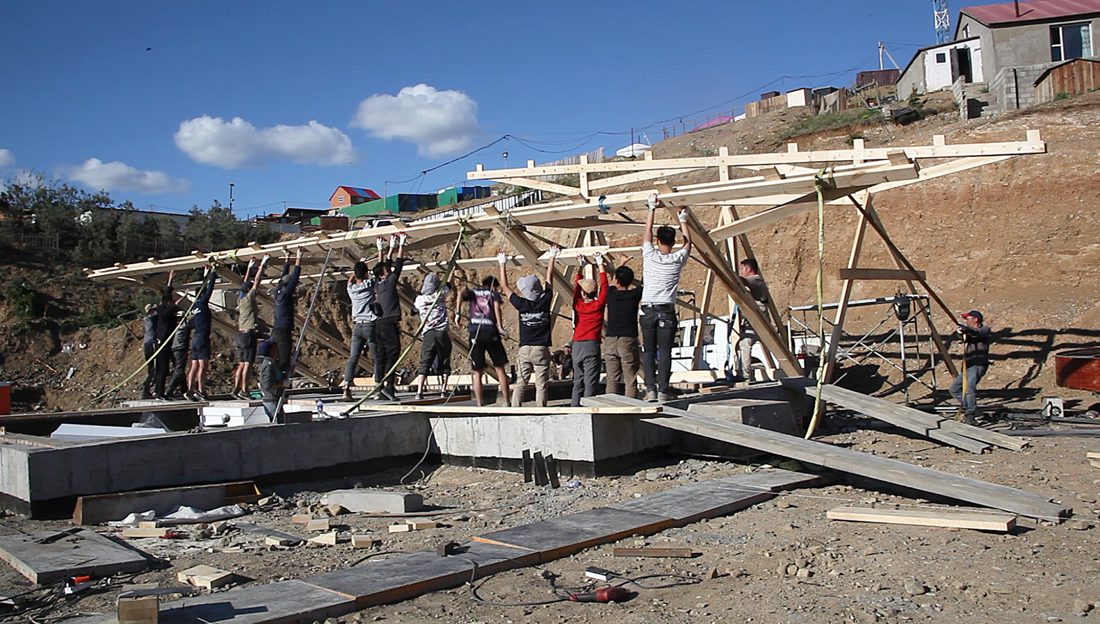 Ger Innovation Hub乡村建筑丨蒙古-19