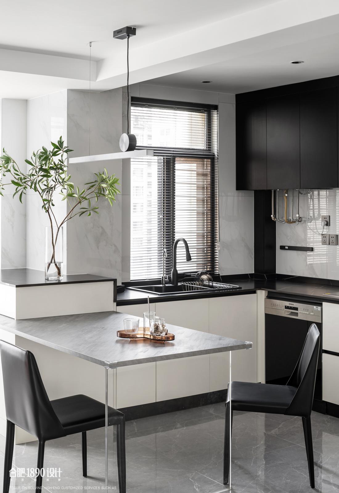 黑白碰撞,经典耐看之家-9