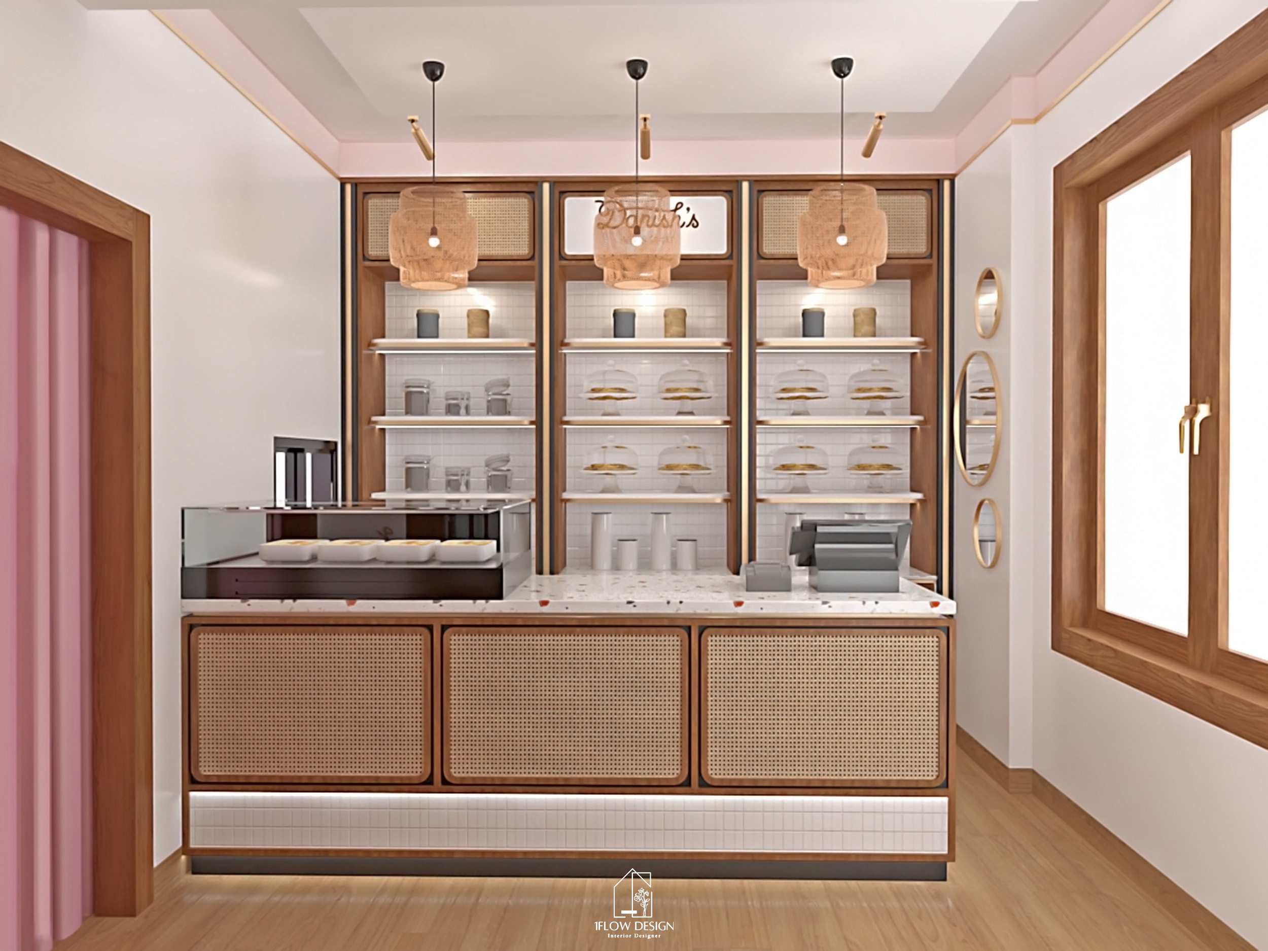 黄金精品店与美味设计丨Kabiné Studio-12