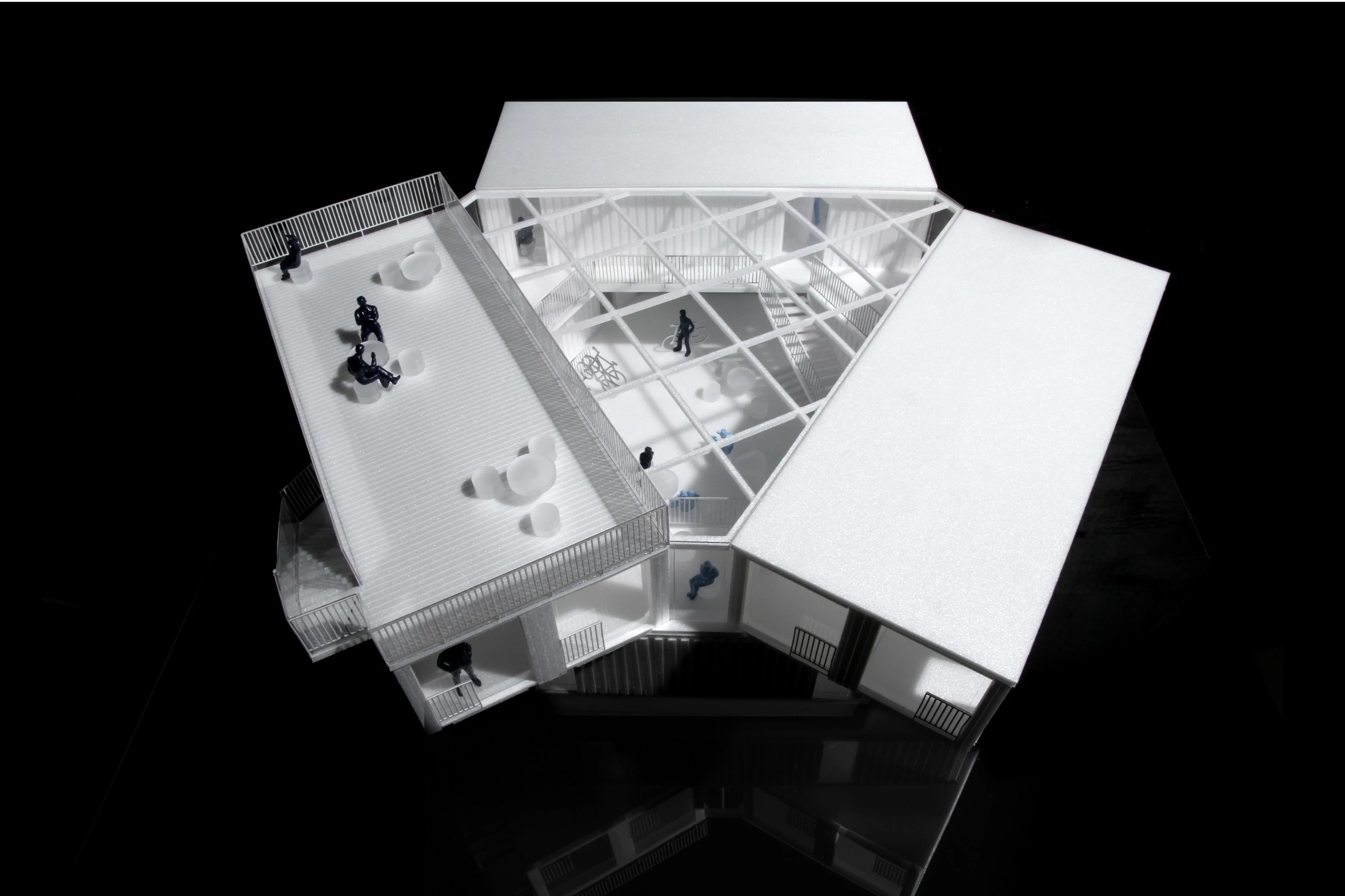 丹麦哥本哈根港口 Urban Rigger 学生公寓——灵活多变的集装箱建筑-36