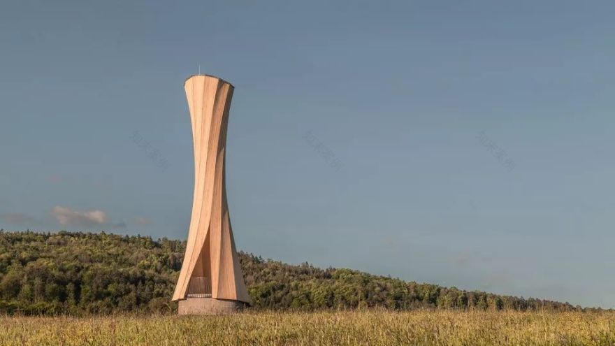 德国乌尔巴赫塔 | 自成型木材的可持续建筑奇迹-26