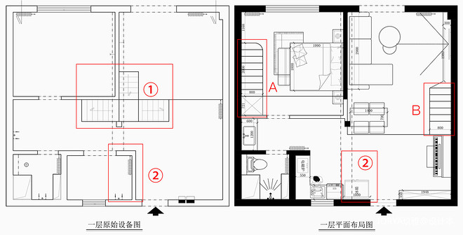 6万元三居85平米装修案例-11