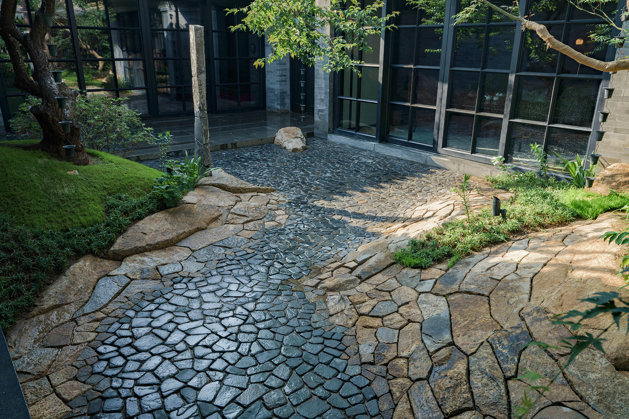 悉昙酒店部分庭院及公区设计丨丈山造园设计事务所-42