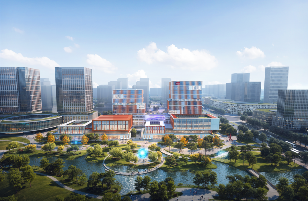 智启未来途筑梦想|上海院原创设计河南省重点建设项目高途智成港-33