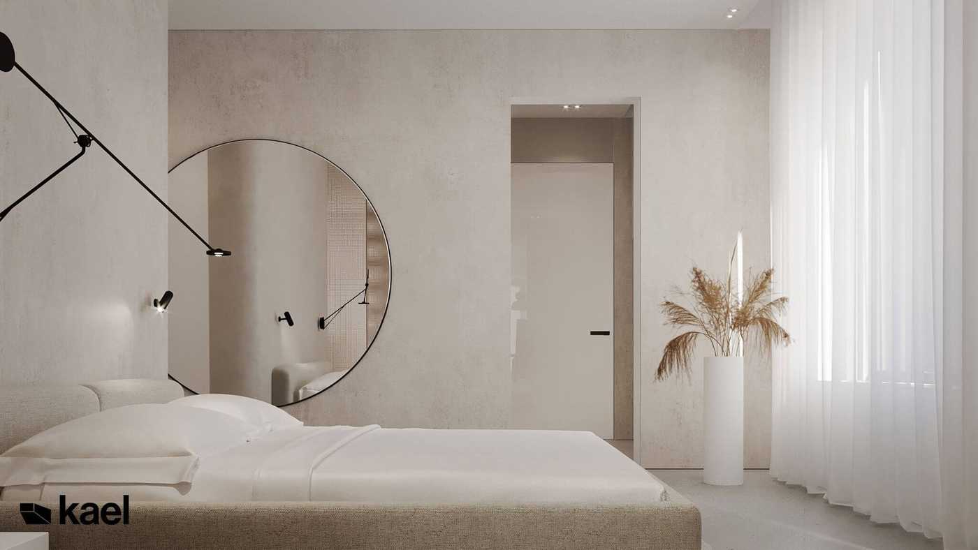 波兰华沙160平两层极简风公寓设计丨波兰KAEL工作室-44