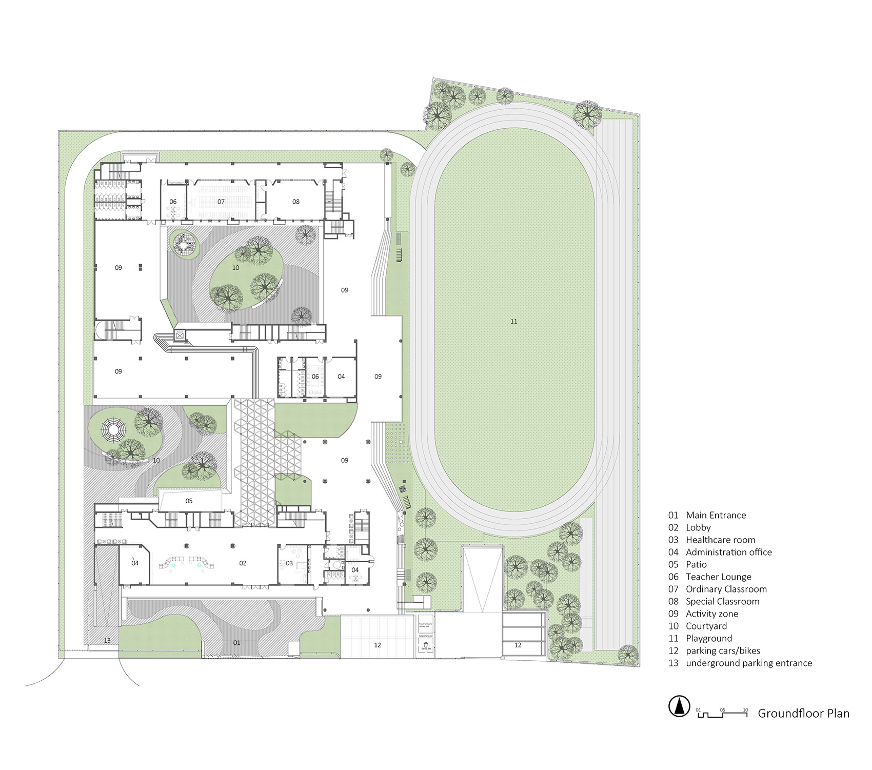 西安市浐灞第二十三小学丨中国西安丨SAI 国际设计公司-68