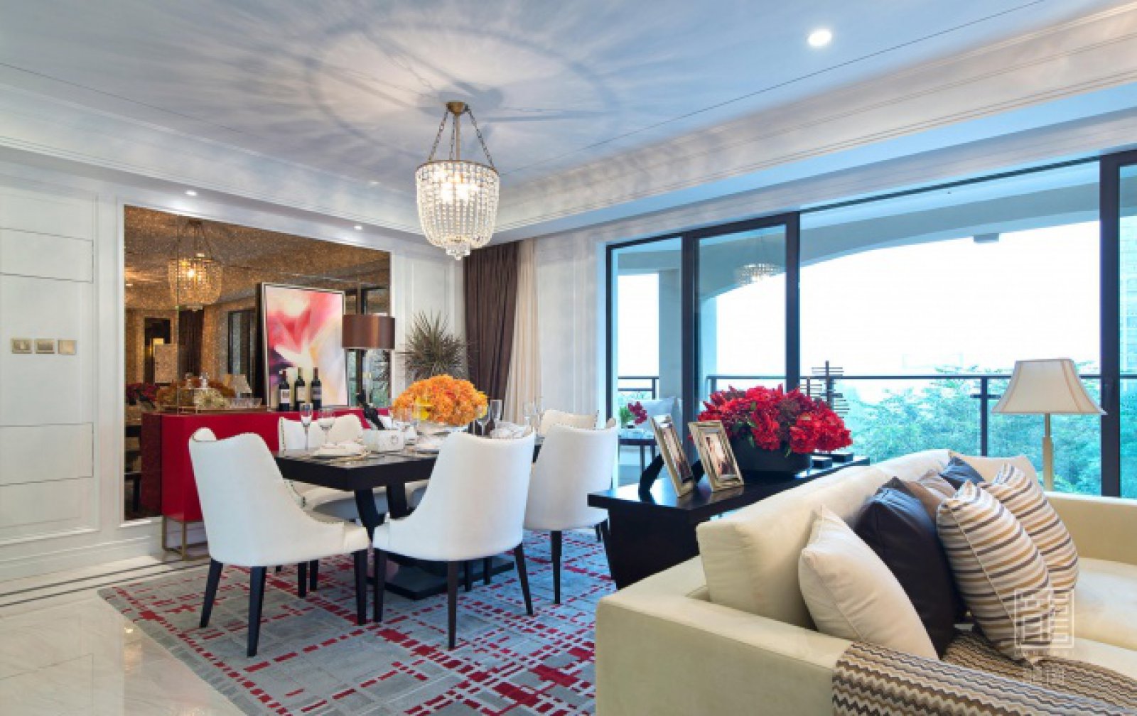 114㎡成都荣盛·香堤荣府样板房  龙徽设计-7