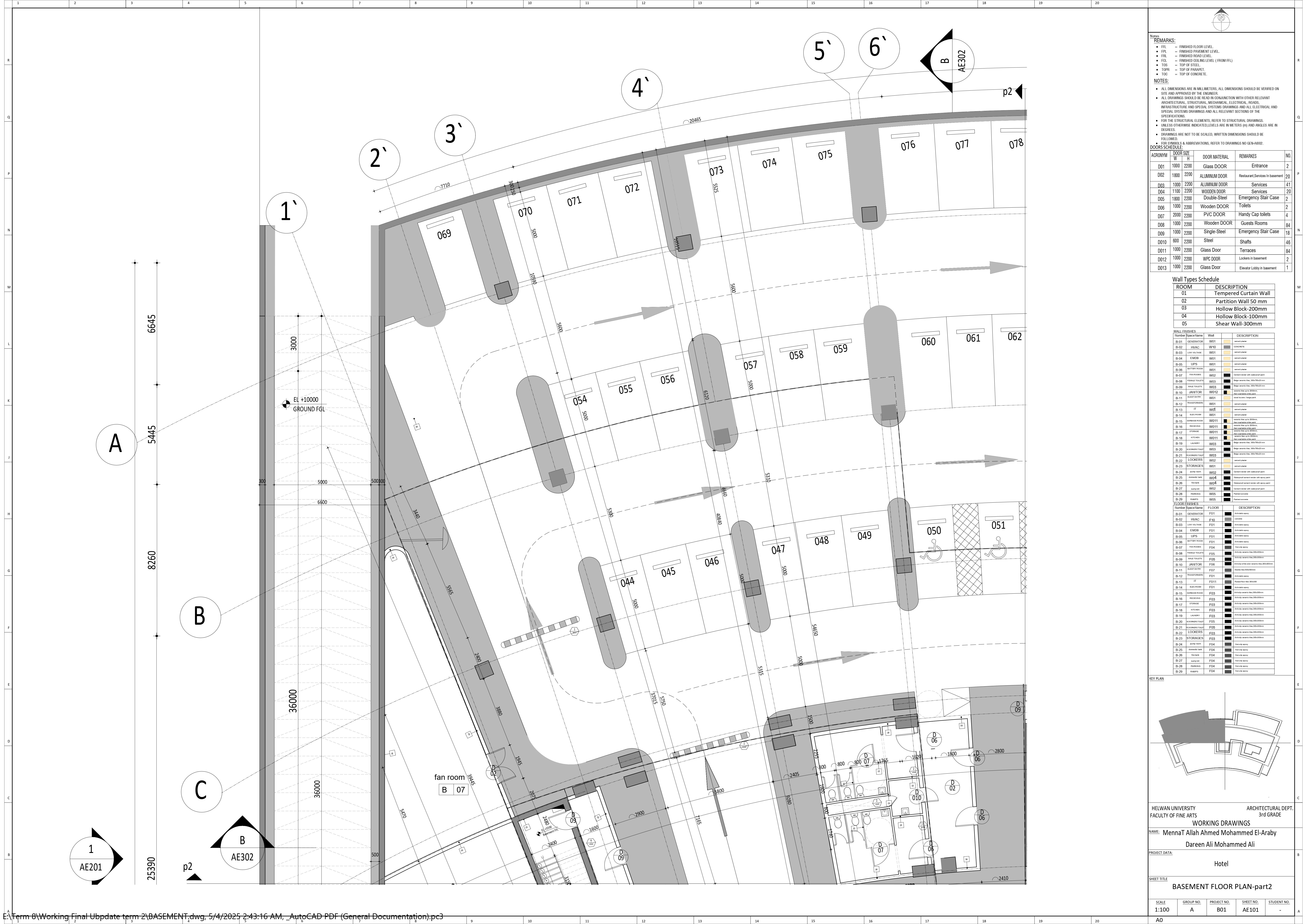 Working Drawing (Three Star Hotel)-16