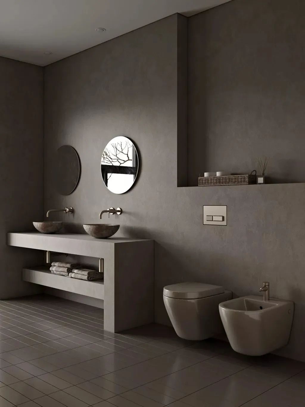 极简主义美学,打造低奢复古空间-9