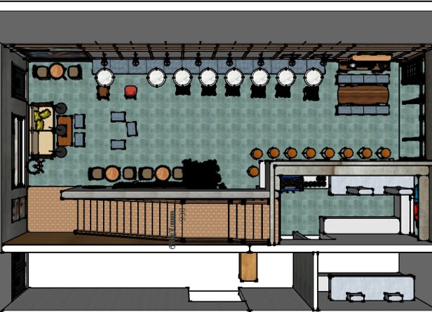 咖啡吧室内设计-3