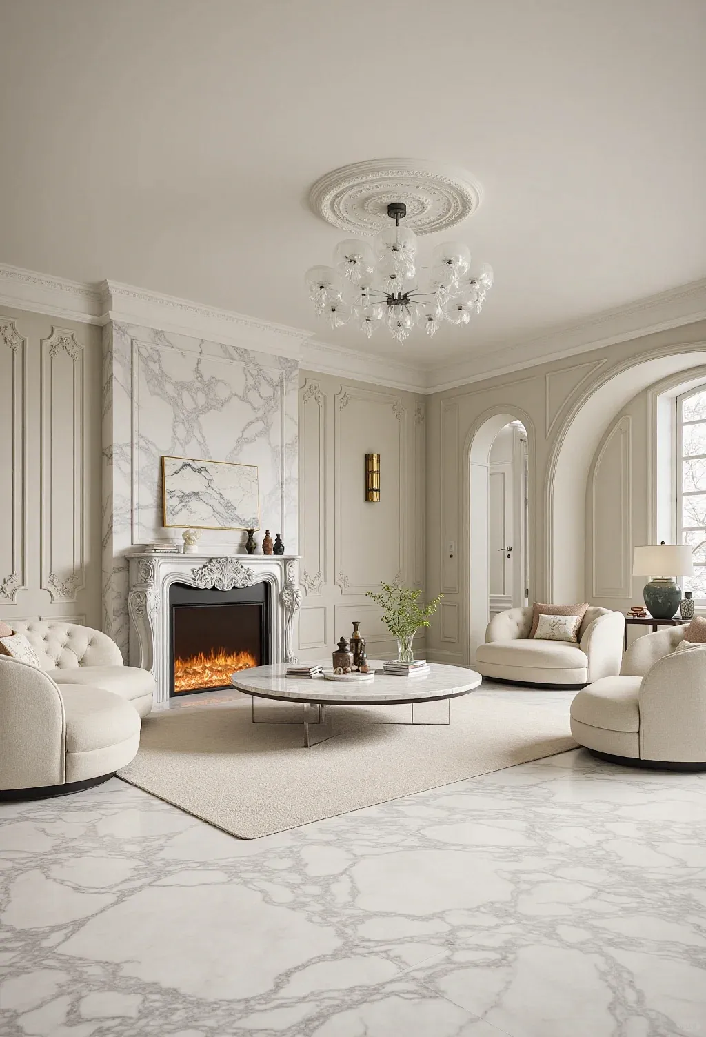 以2026潘通年度色「云上舞白」谱写诗意栖居空间-12