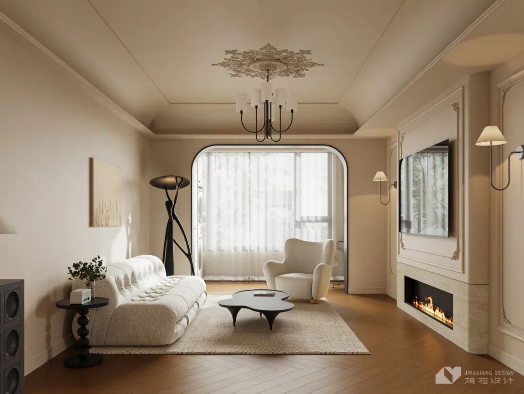 和煦表达 · 深圳健康花城轻法式设计丨中国深圳丨境相设计-40
