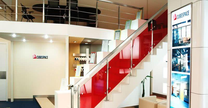 科派办公家具展厅 | 魔方空间与色彩的盛宴-7