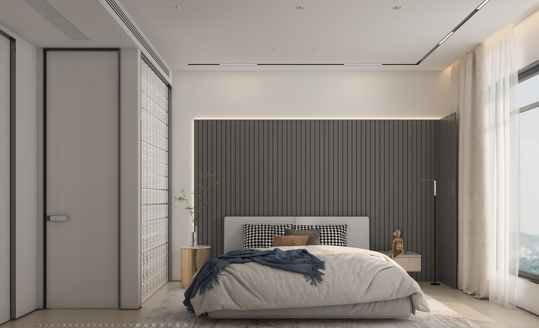 现代简约跃层设计|孙成福-8