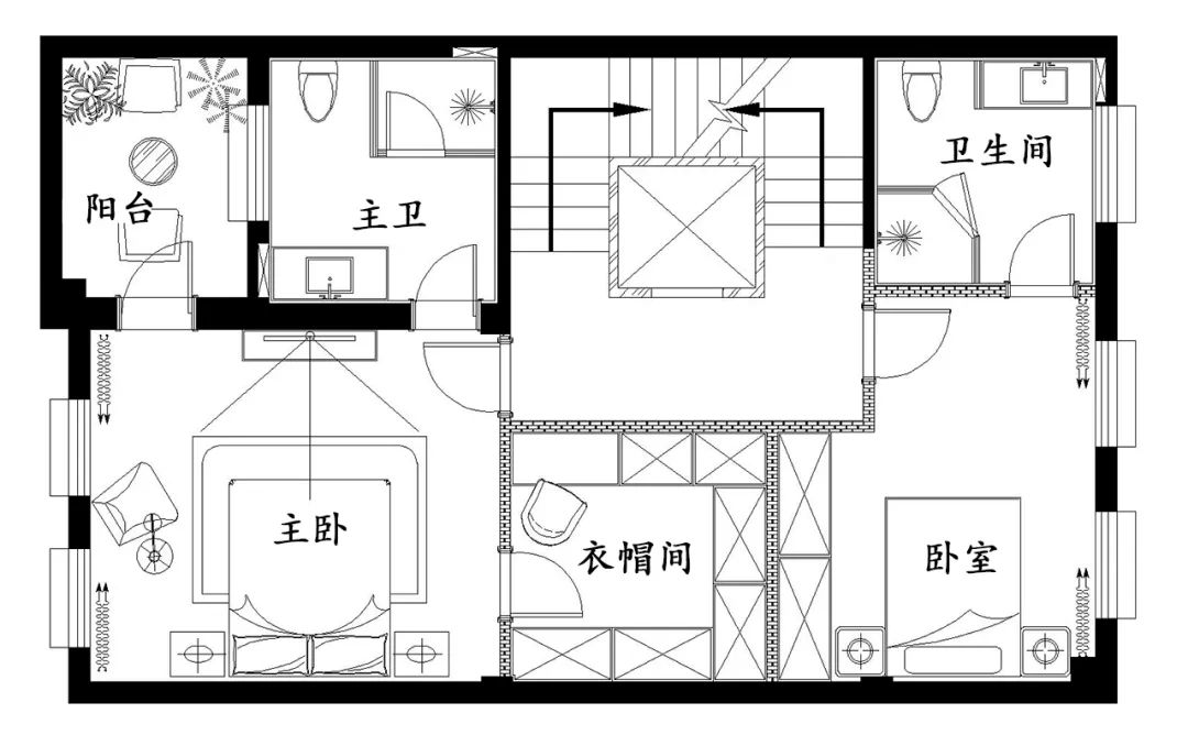 浪漫法式轻奢别墅丨中国武汉丨高度国际装饰设计集团武汉公司-13