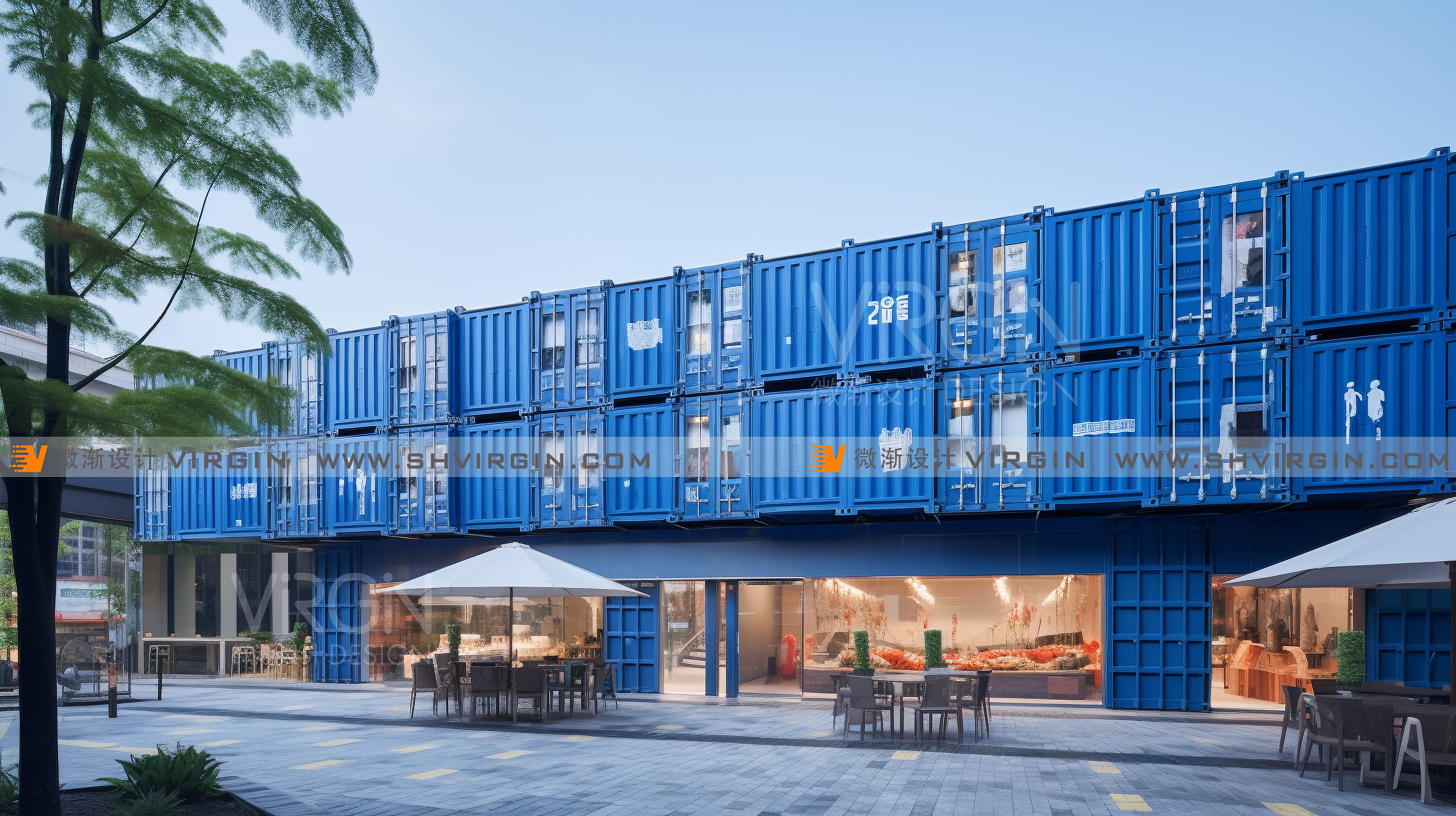 集装箱商业街|集装箱零售店铺|集装箱建筑-8