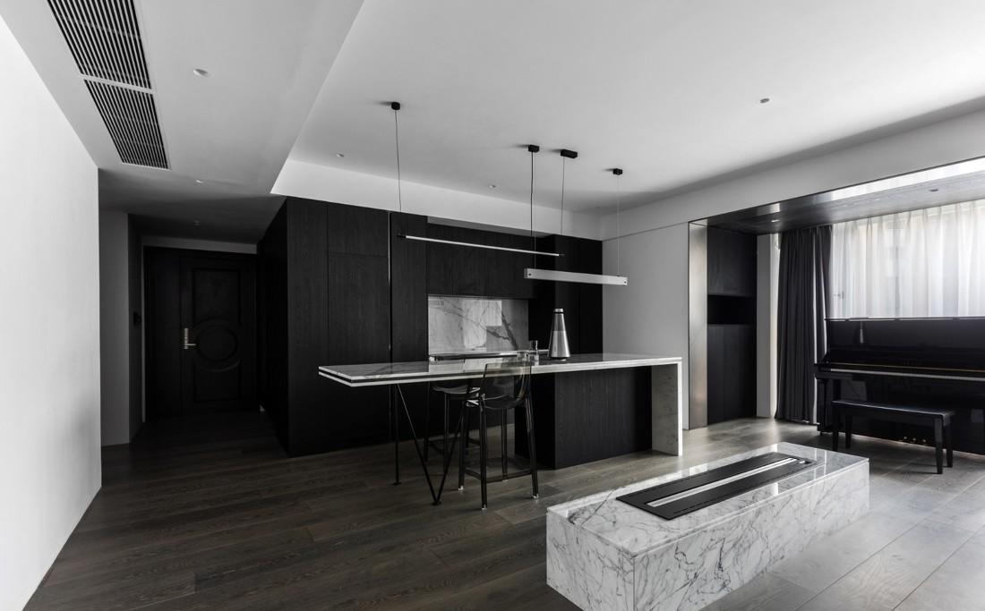 FunHouse 方室设计丨平层丨打破户型定式,楔进书房空间-25