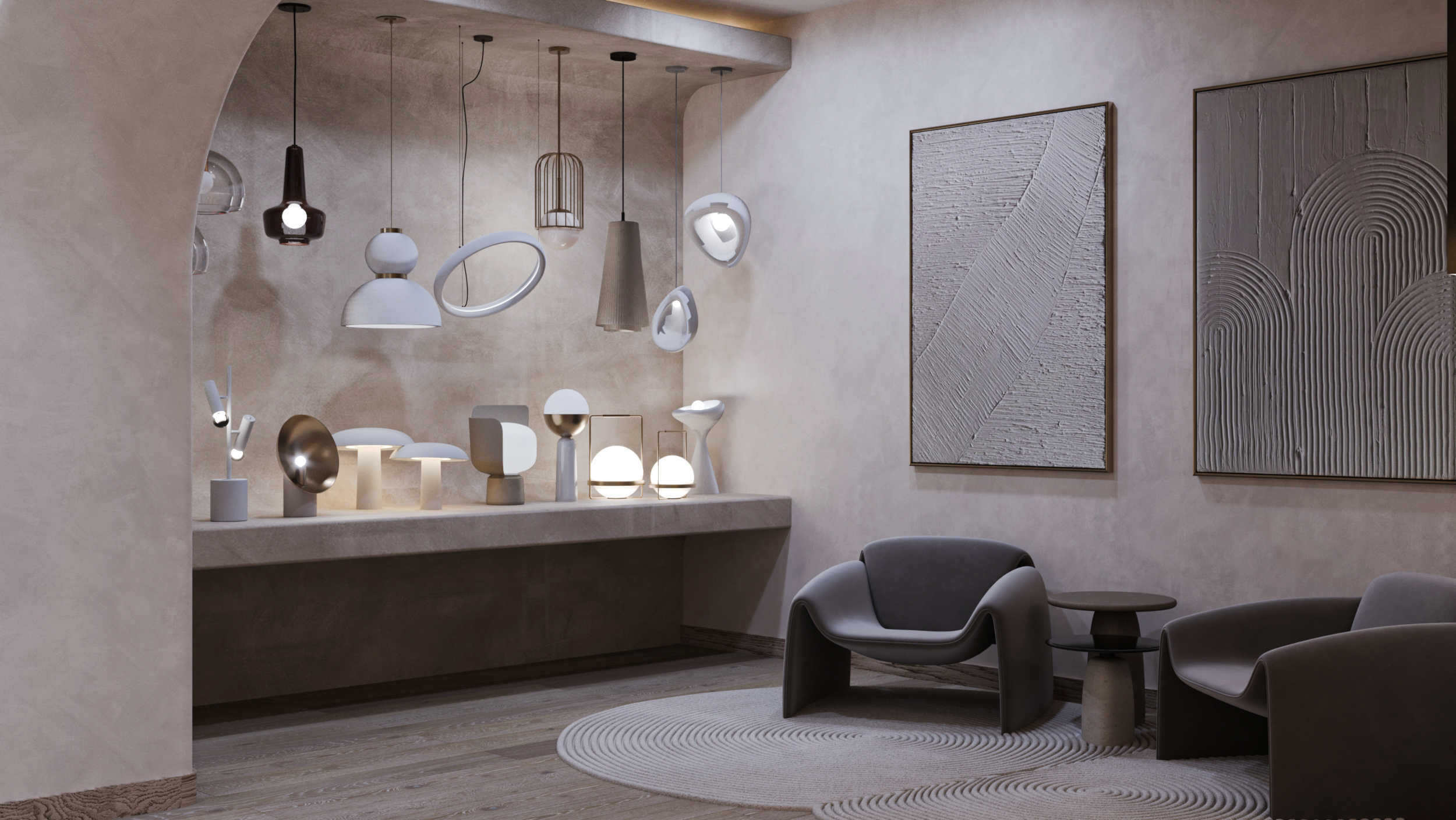 Lighting showroom（地下室）-13