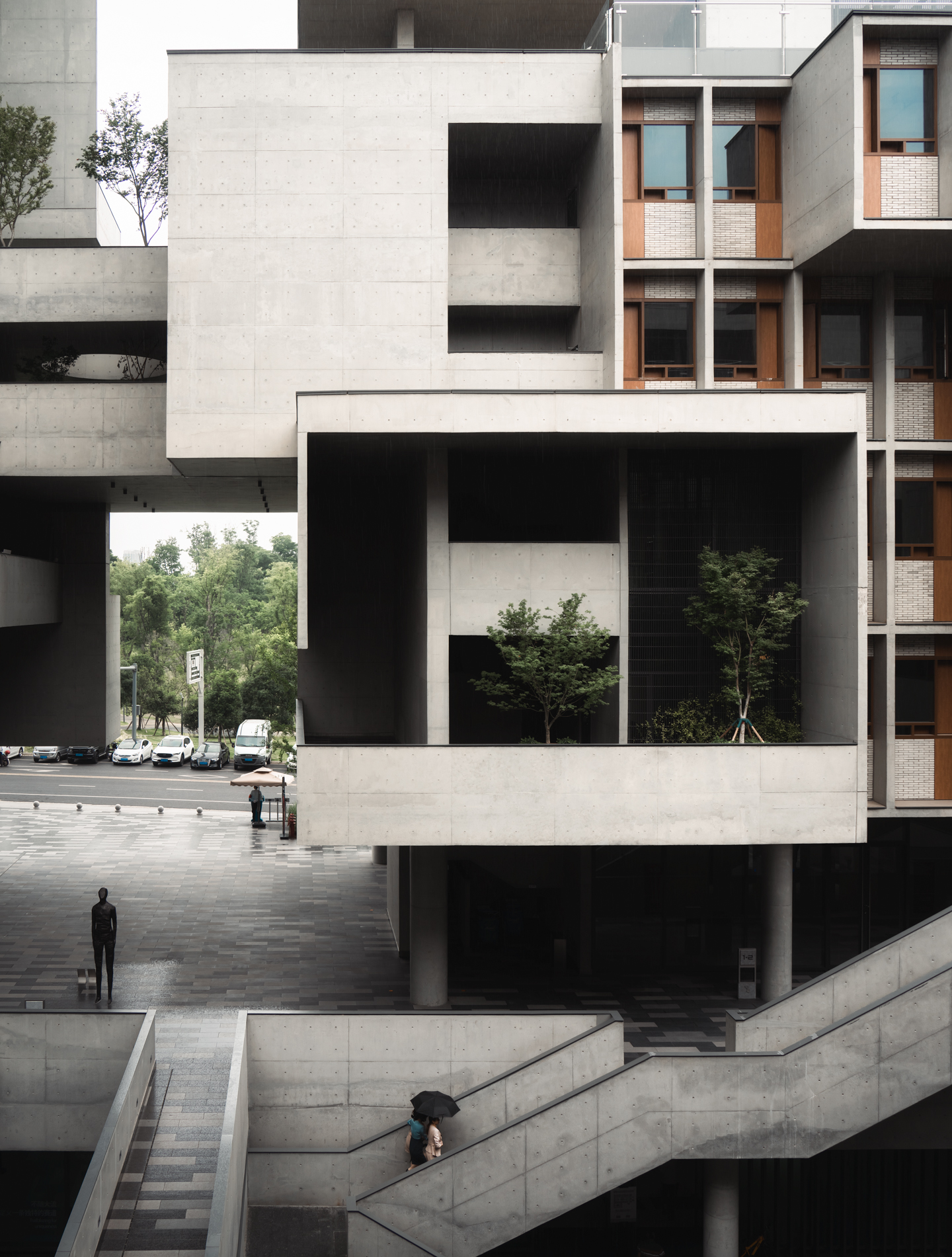 成都麓湖漂浮总部办公楼丨中国成都丨直向建筑-9