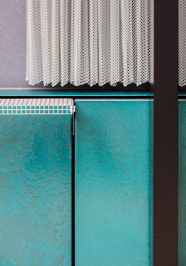 英国 V&A 博物馆花园咖啡厅,绿色调与传统风格完美融合-12