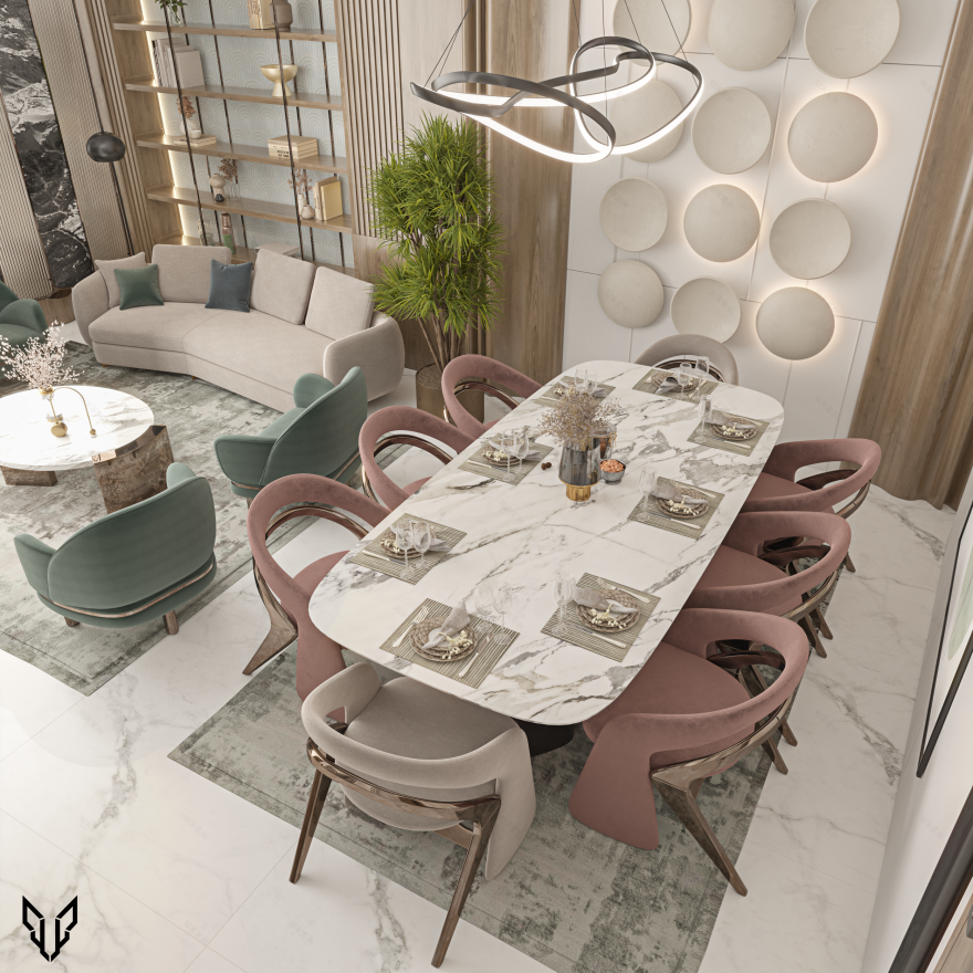 当代接待室设计丨埃及-14