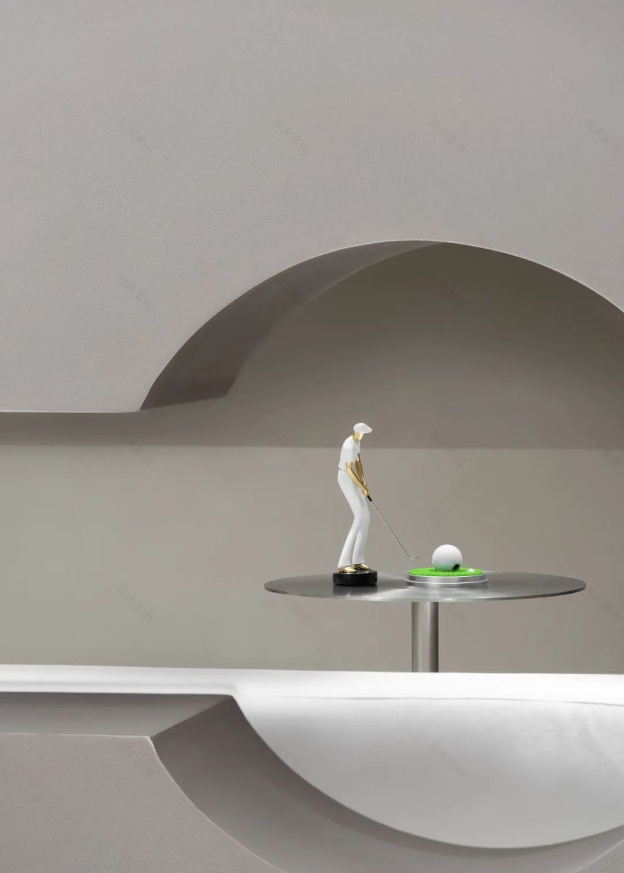 臻修高尔夫俱乐部丨中国杭州丨凡物设计,杭州东初照明设计-25