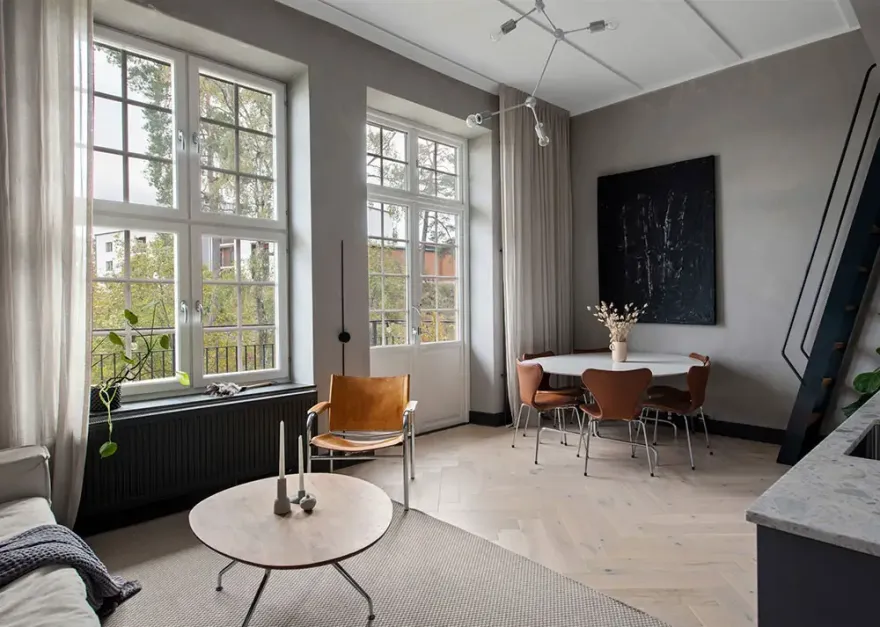 38 平米迷你阁楼设计,空间利用大师-5