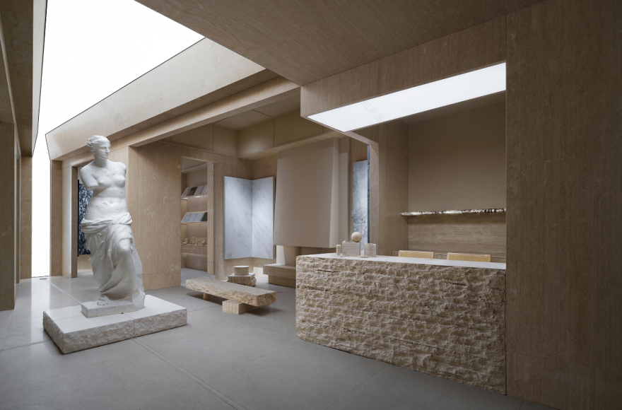 美石美客大理石展厅丨津设计CITÉ-19