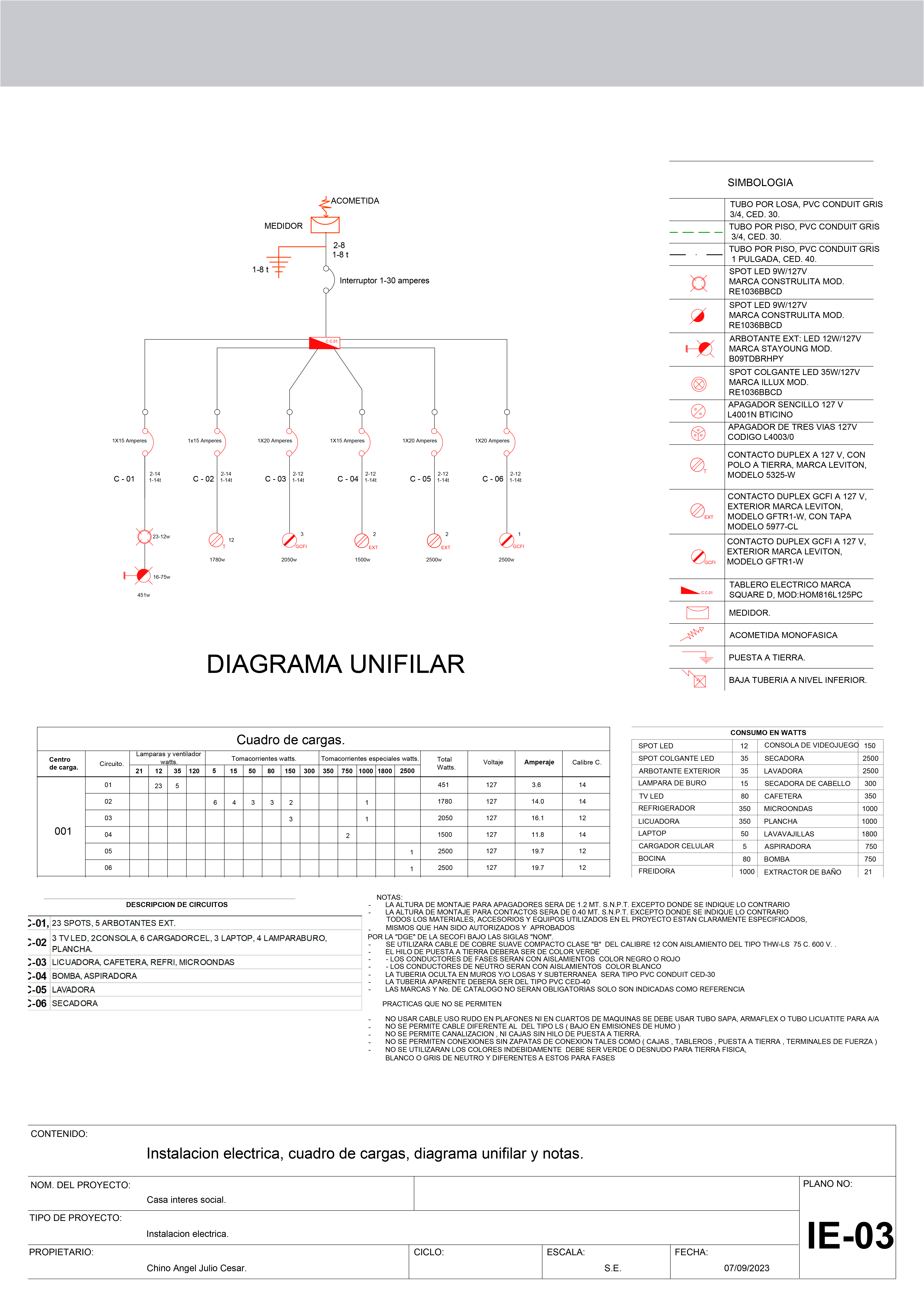 Instalaciones / Instalaciones en vivienda social-9