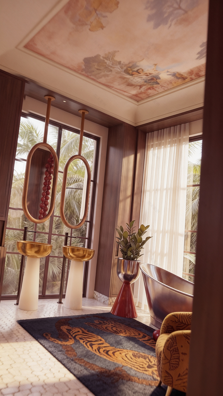 你提供的Lu·ury可能拼写有误,推测可能是Luxury ,如果是这样,Luxury Primary Bath可译为豪华主浴室 丨美国丨Lauren Bronstad Design-9