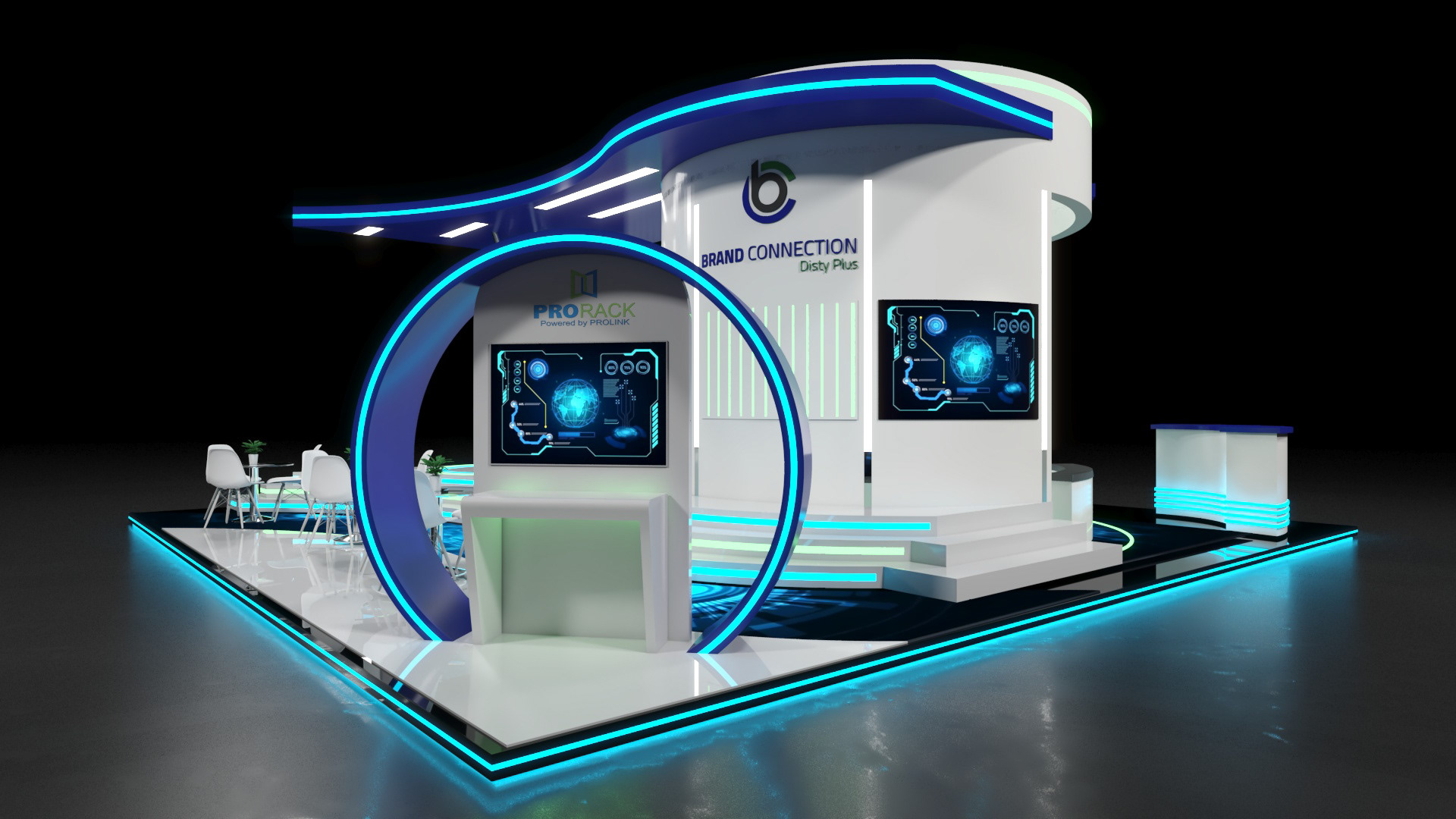 Brand Connection Disty plus 展览设计丨埃及-10