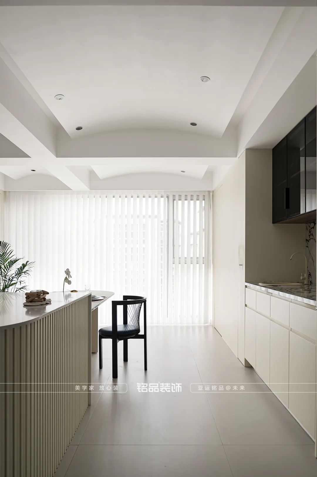 曲江风荷150㎡极简奶油风家居设计丨中国浙江丨铭品装饰-40