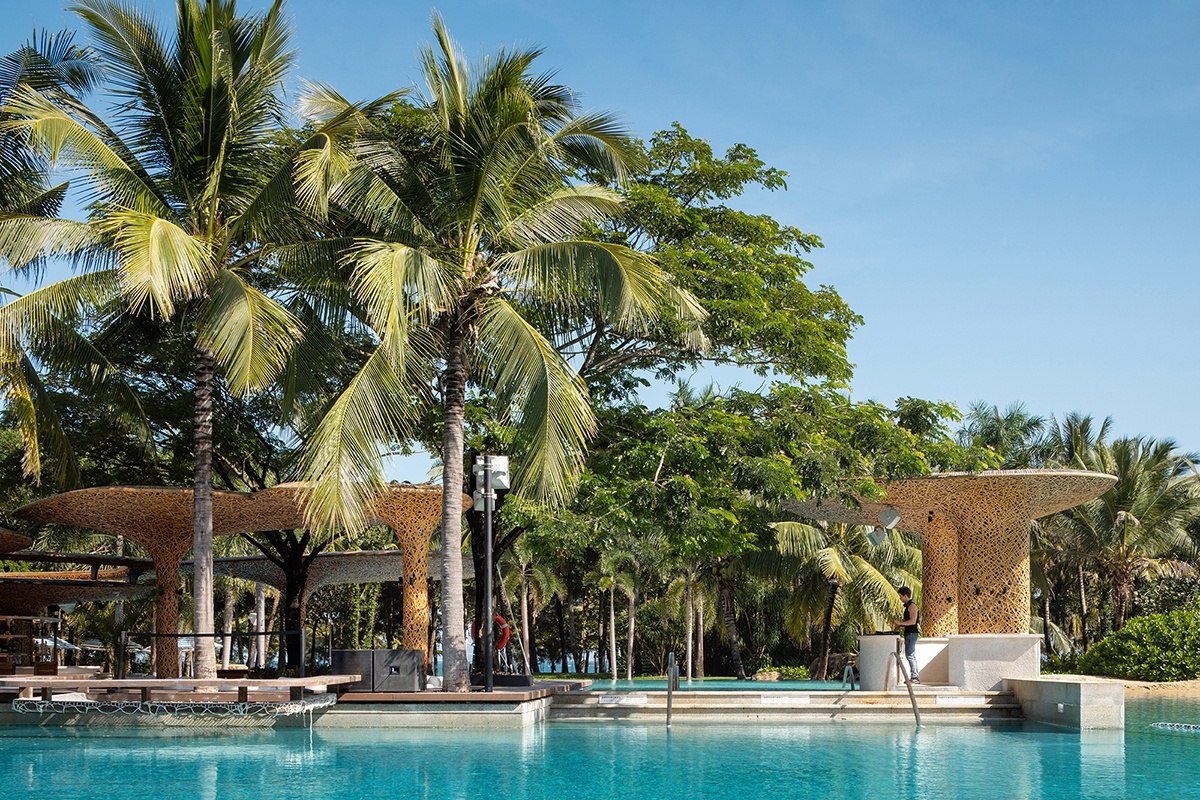 三亚艾迪逊酒店海滩俱乐部丨中国三亚丨万社设计-24