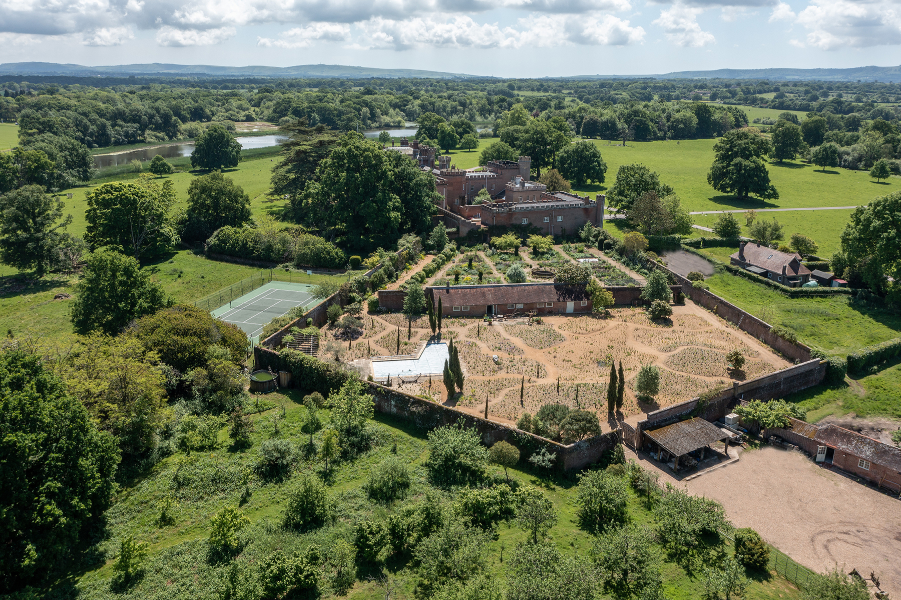 Knepp Castle Walled Garden-6