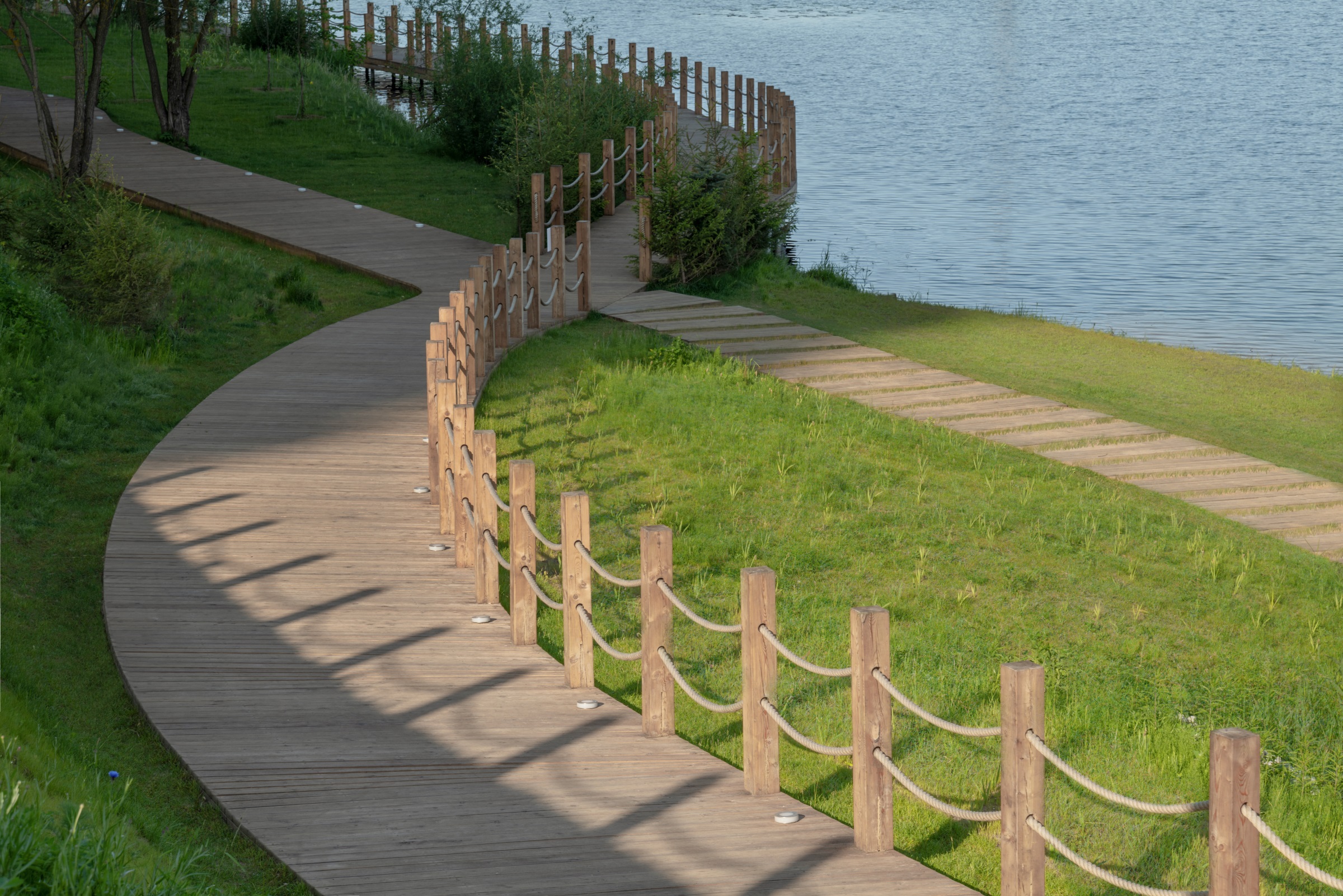 芭比海滩,起伏的城市海滩丨俄罗斯莫斯科丨Basis architectural bureau-24